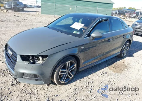 2018 Audi A3 2.0T Premium/2.0T Tech Premium from USA, damaged, VIN WAUJ8GFF0J1034322